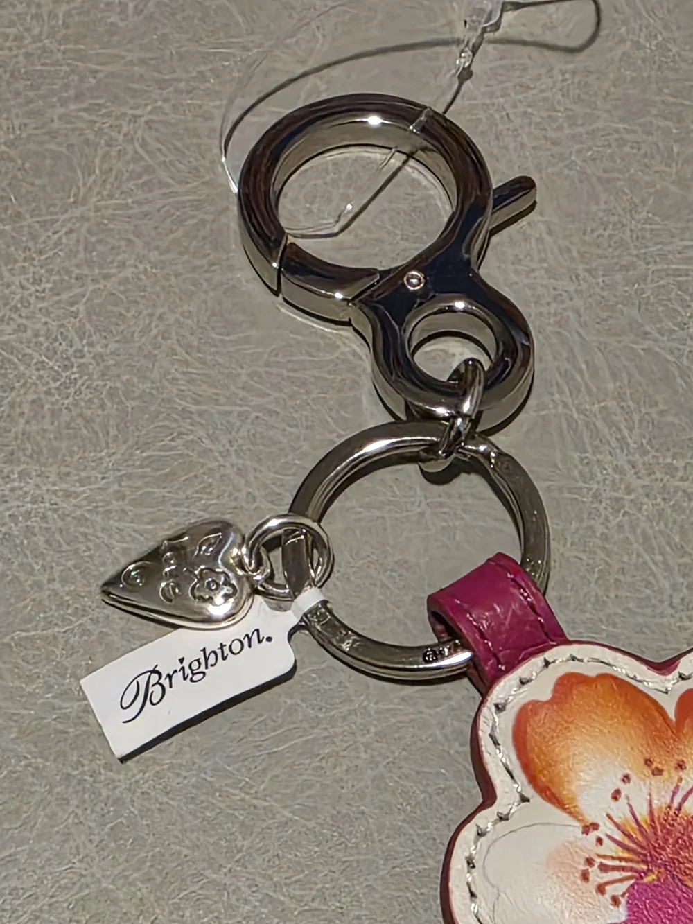 Brighton floral keychain